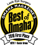 LASIK Eye Surgery Omaha Magazine's Best of Omaha 2016 Winner