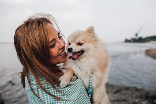 Woman smiling after keratoconus treatment